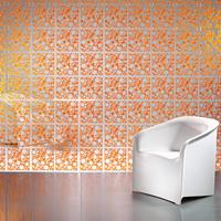 Lady design armchair - orange 2